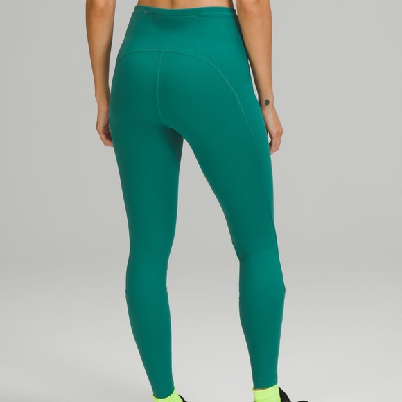 Swift Speed High Rise Tight 28” Size 16 Teal Lagoon - Picture 2 of 3